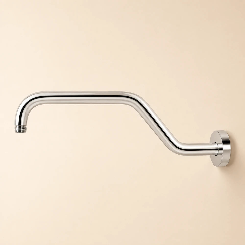 Matte Black Wall Mounted Shower Arm
