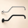 Matte Black Wall Mounted Shower Arm
