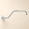 Matte Black Wall Mounted Shower Arm
