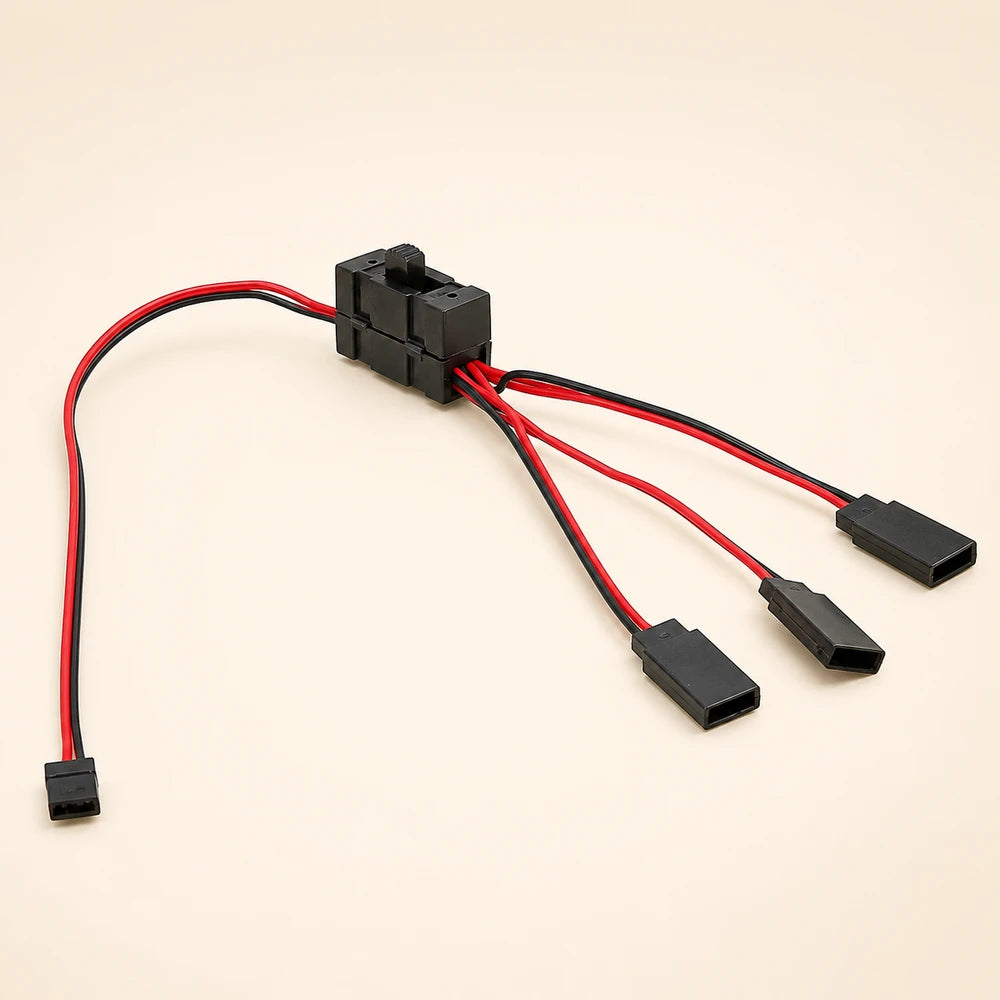 RC Crawler LED Light Switch Cable