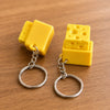 Mini Cheese Fidget Keychain