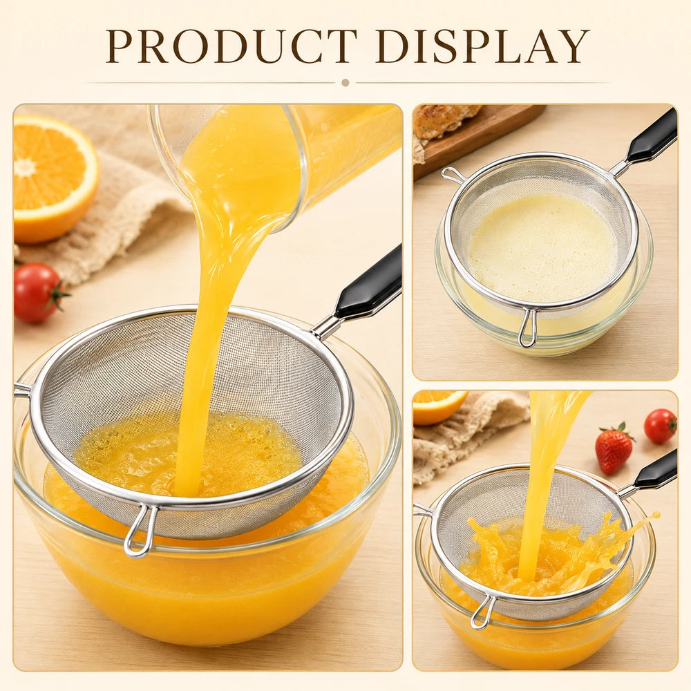 Stainless Steel Fine Mesh Strainer