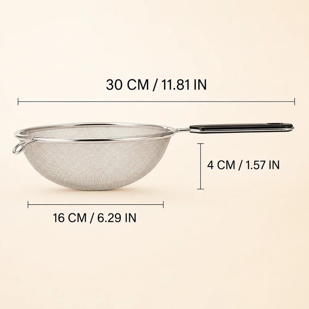 Stainless Steel Fine Mesh Strainer