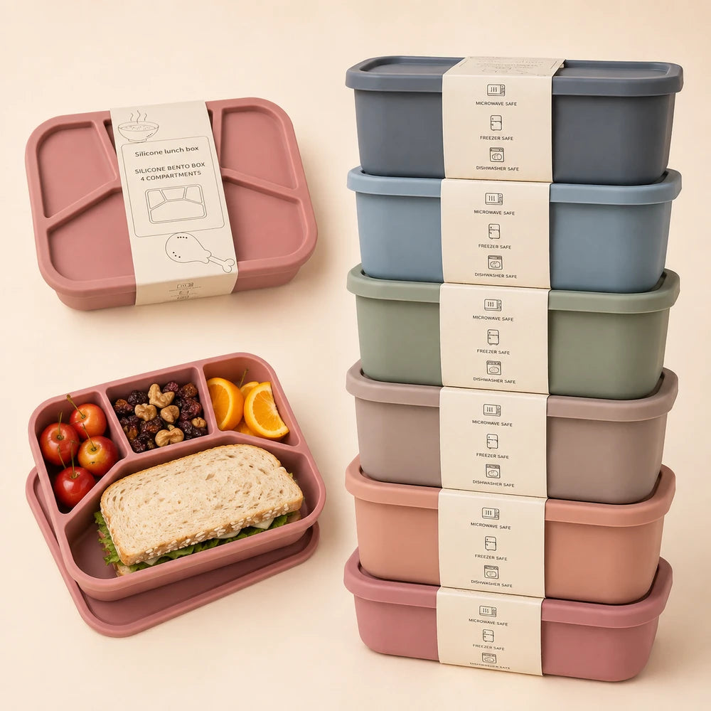 Silicone Bento Lunch Box