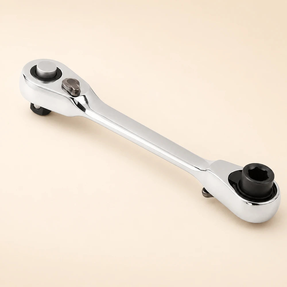 Mini Double Ended Ratchet Wrench