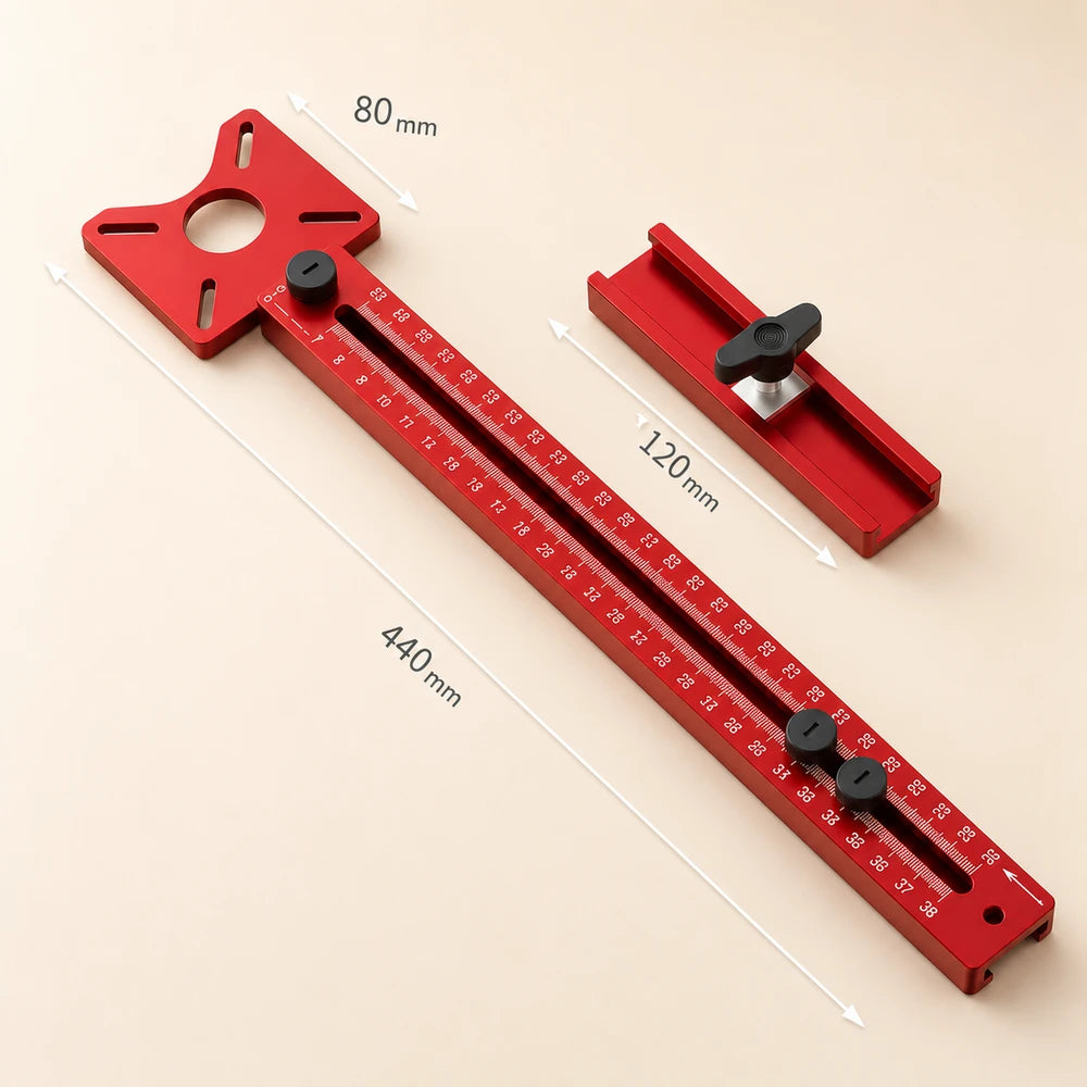 Aluminum Router Milling Groove Bracket