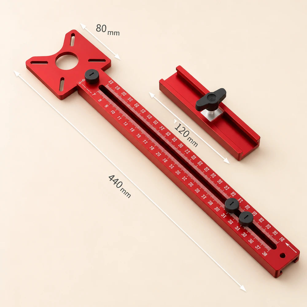 Aluminum Router Milling Groove Bracket