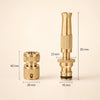 Brass High Pressure Garden Hose Nozzle