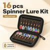 Metal Spoon Fishing Lure Set