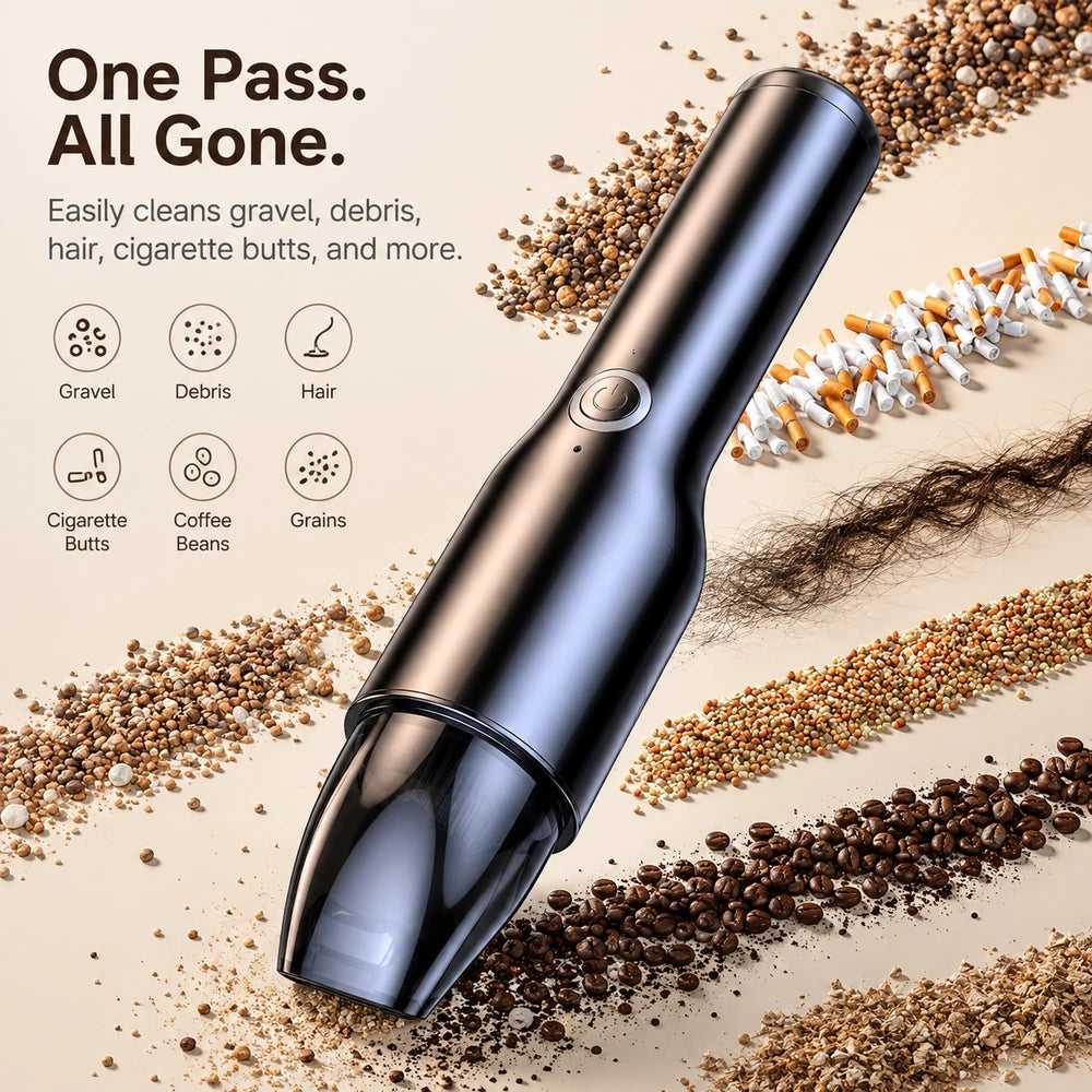 Portable Wireless Handheld Mini Vacuum Cleaner