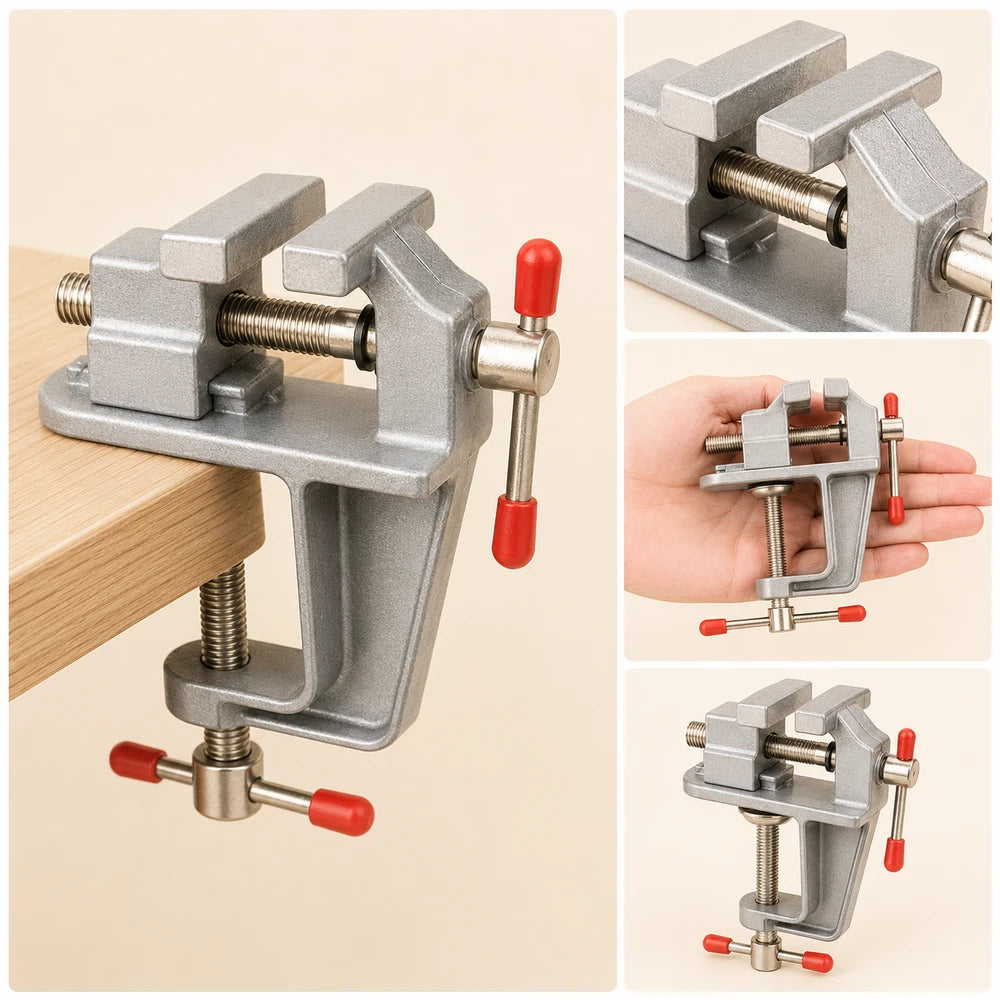 Mini Aluminum Bench Vise