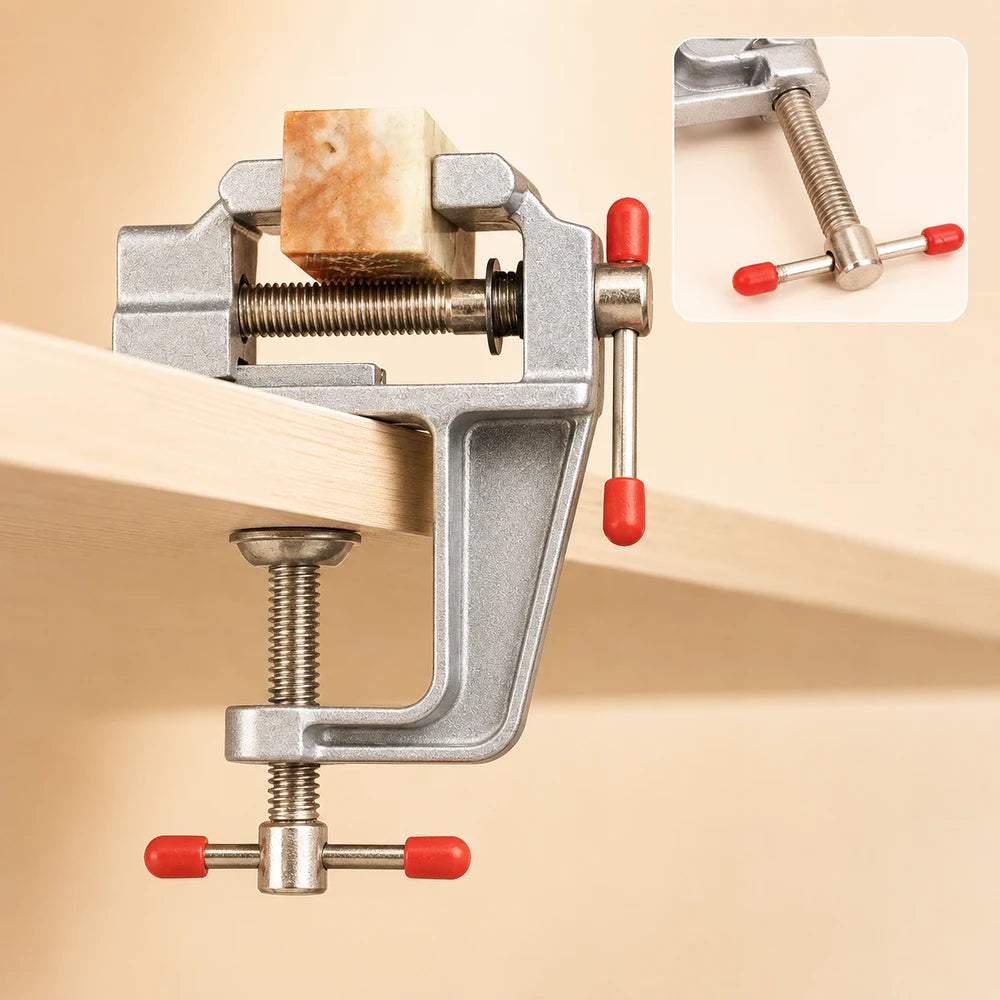 Mini Aluminum Bench Vise