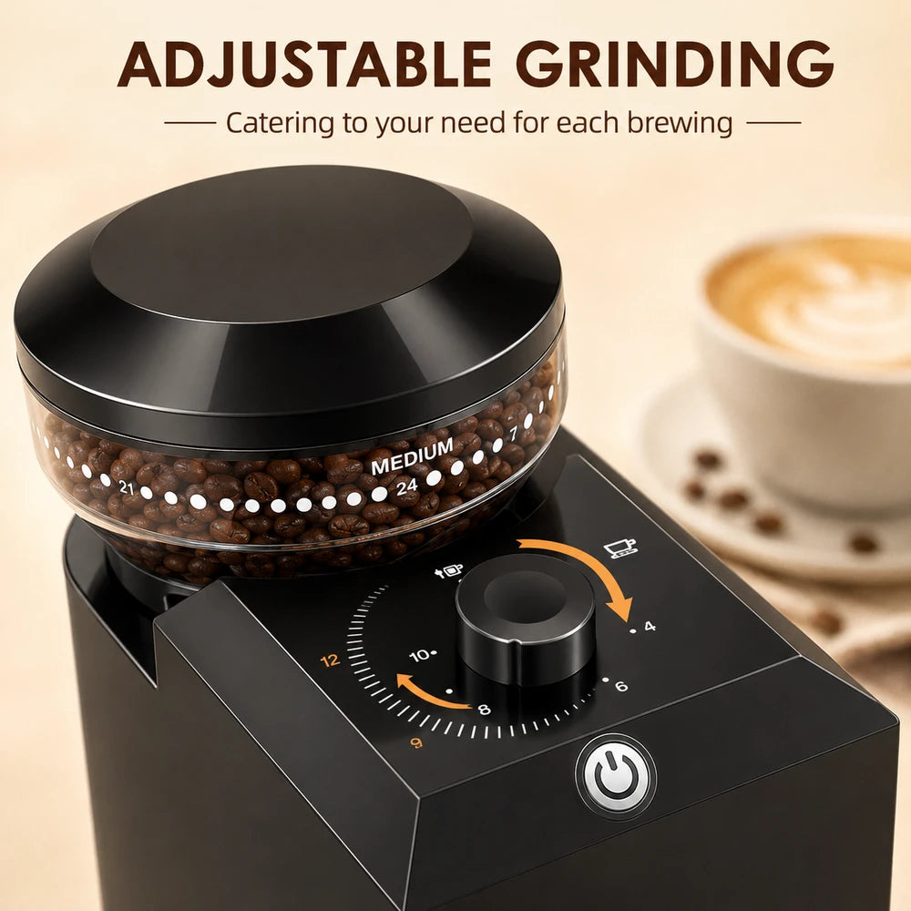 Electric Burr Coffee Grinder