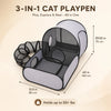 Foldable Cat Tent With Tunnel