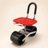 Adjustable Iron Garden Rolling Cart