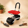 Adjustable Iron Garden Rolling Cart