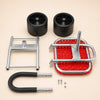 Adjustable Iron Garden Rolling Cart