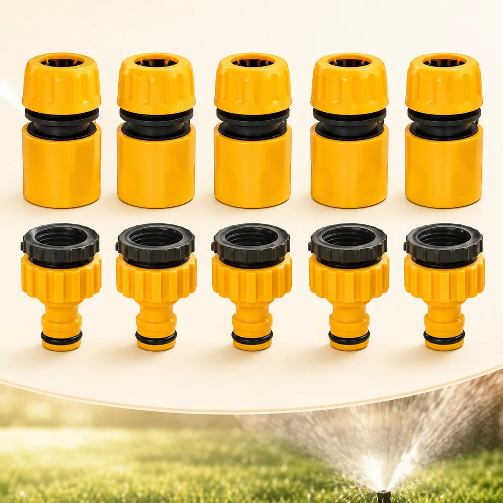 Garden Hose Quick Connector Set