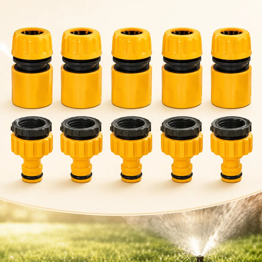 Garden Hose Quick Connector Set