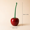 Cherry Toilet Brush and Holder Set