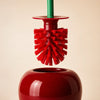 Cherry Toilet Brush and Holder Set