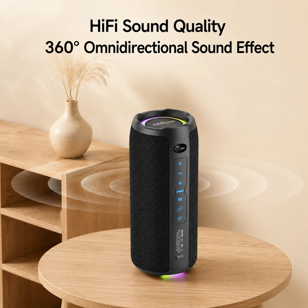 ZEALOT S49PRO Portable Bluetooth Speaker