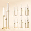 Gold Acrylic Candelabra Centerpiece