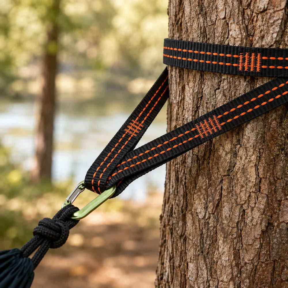 Reinforced Polyester Hammock Straps