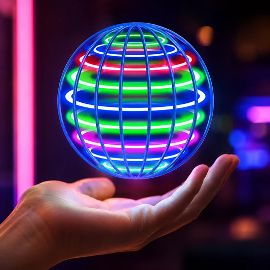 Flying LED Magic Spinner Toy