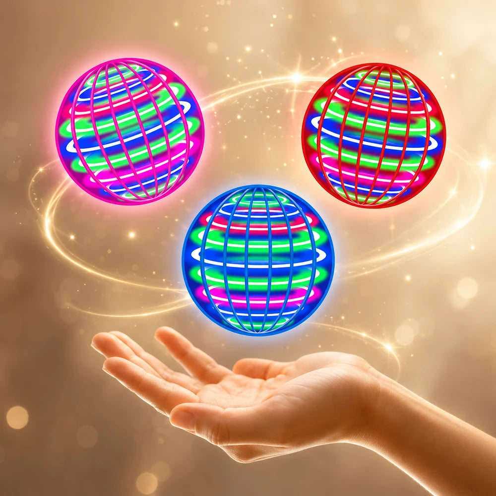 Flying LED Magic Spinner Toy