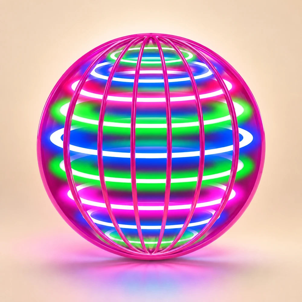 Flying LED Magic Spinner Toy