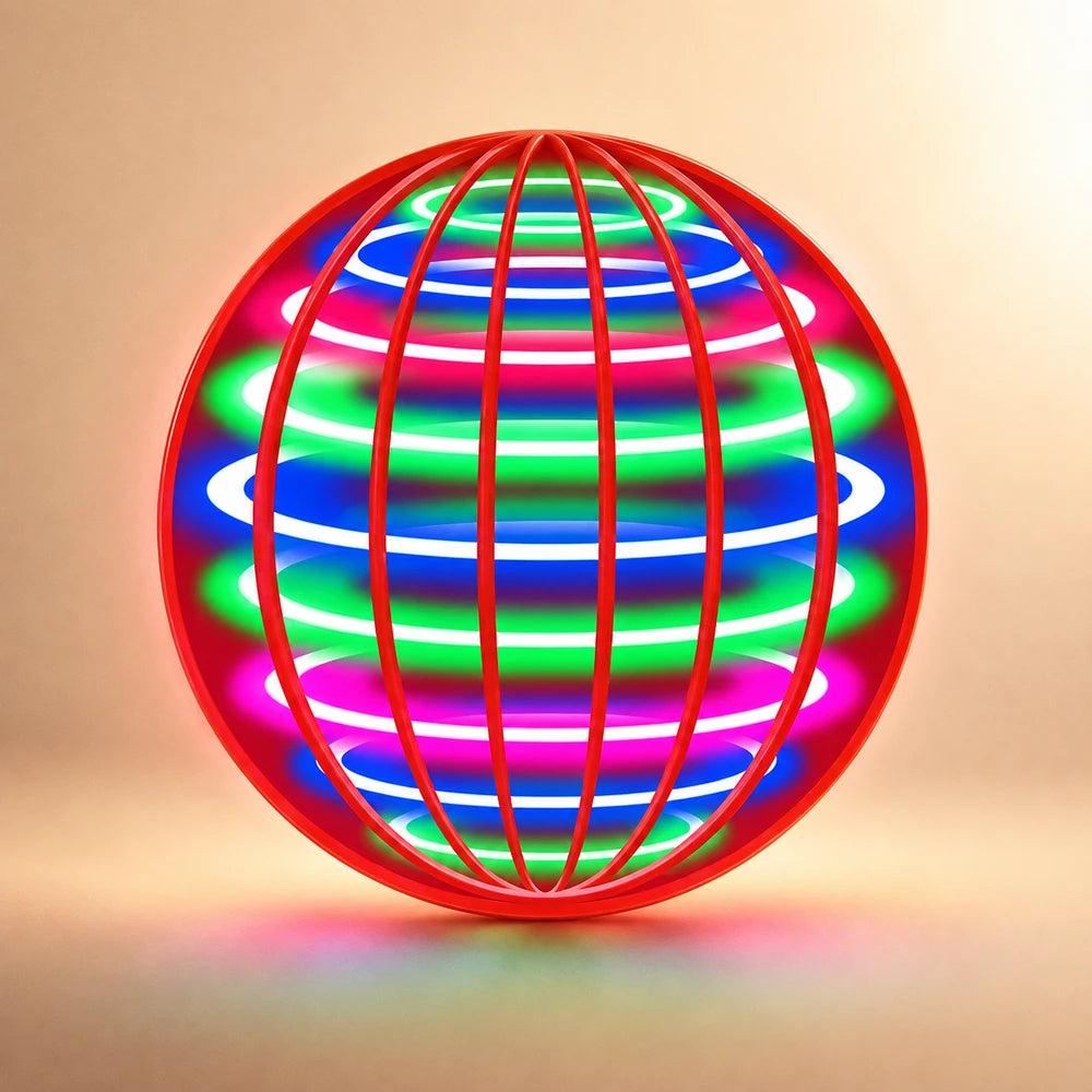 Flying LED Magic Spinner Toy