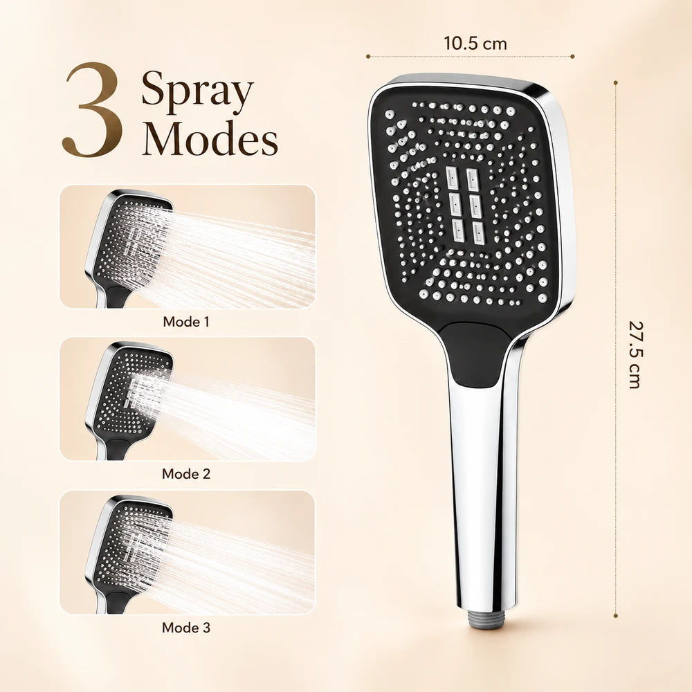 Adjustable High Pressure Rainfall Shower Head
