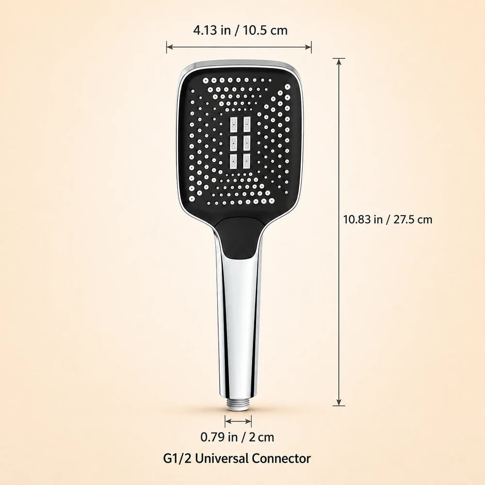 Adjustable High Pressure Rainfall Shower Head