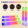 LED Foam Glow Sticks Party Pack
