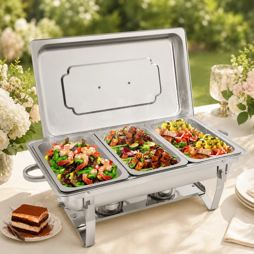 Stainless Steel Chafing Dish Buffet Set