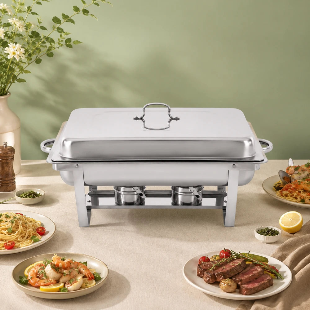 Stainless Steel Chafing Dish Buffet Set