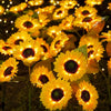 Solar Powered Sunflower Lawn Lamp