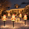 Solar Santa Claus Pathway Lights