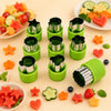 Stainless Steel Cookie and Vegetable Cutting Set