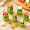 Stainless Steel Cookie and Vegetable Cutting Set
