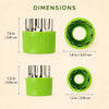 Stainless Steel Cookie and Vegetable Cutting Set