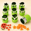 Stainless Steel Cookie and Vegetable Cutting Set