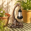 Giraffe Solar Garden Statue