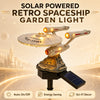 Retro Spaceship Solar Garden Stake