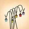 Solar Resin Fairy Miniature Lantern Stakes