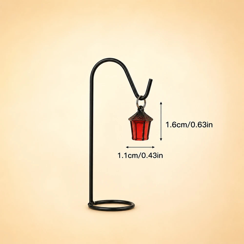 Solar Resin Fairy Miniature Lantern Stakes