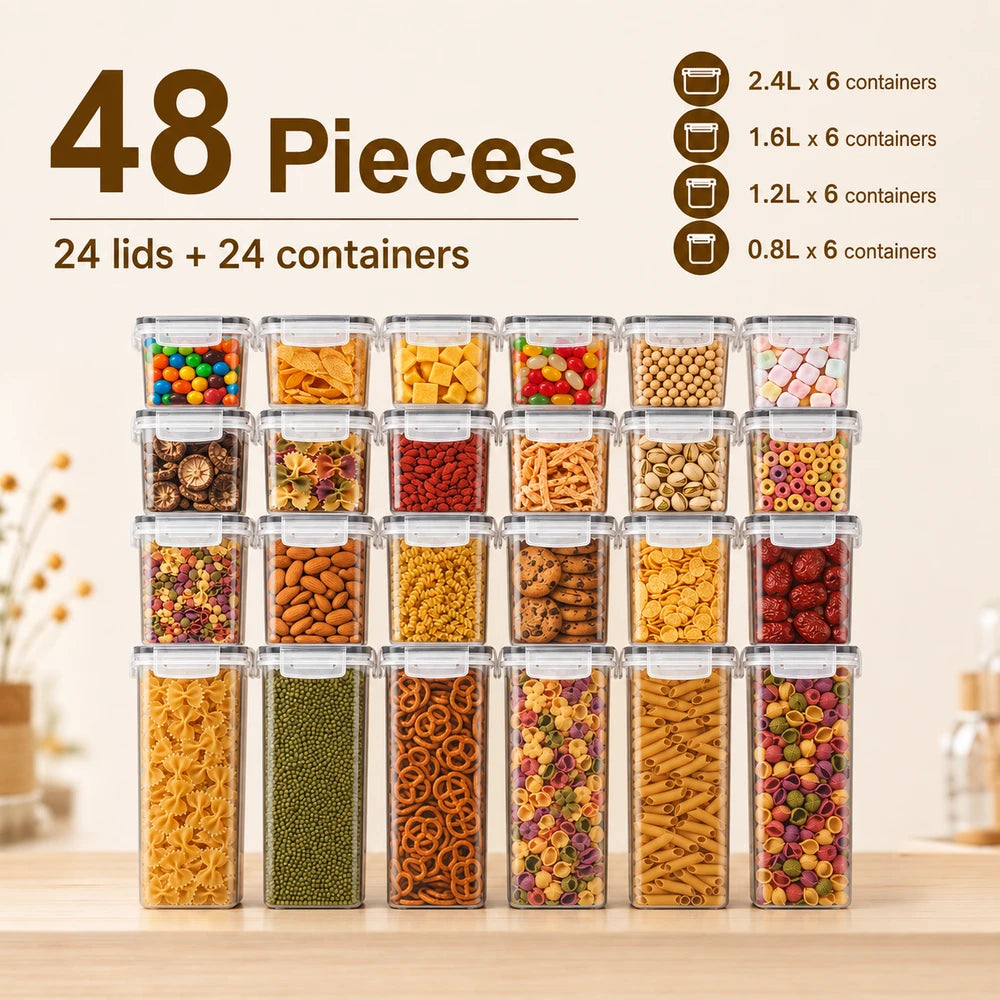 Sealed Food Storage Containers