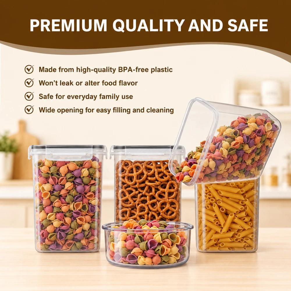 Sealed Food Storage Containers