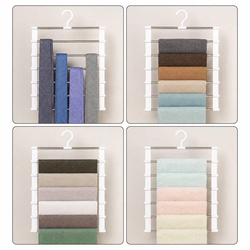 Space Saving Multi-Layer Pants Hanger